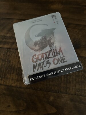 GODZILLA Minus One Limited Edition Steelbook 4k + BD-image