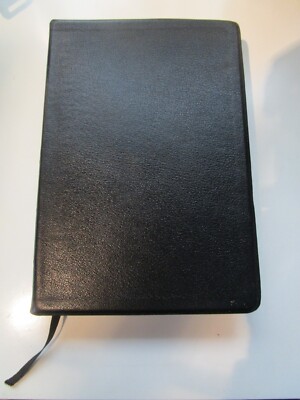 NIV Bible New International Version 1978 Genuine Black Leather Zondervan 70