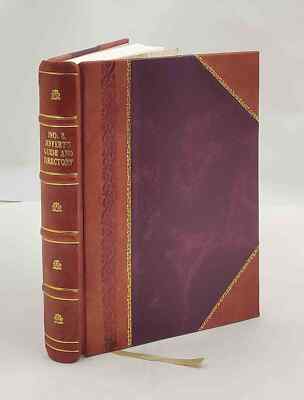Jno. B. Jeffery's Guide and directory to the opera houses, theat [Leather Bound]-image