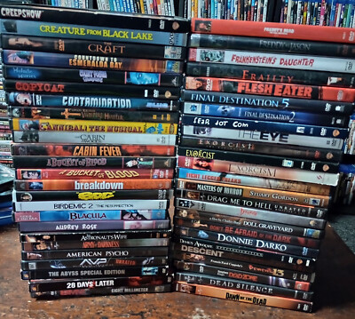 [USED] HORROR & SciFI DVD  *PICK YOUR OWN*-image