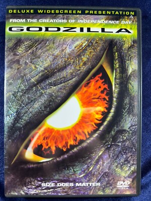 Godzilla (DVD, 1998) Matthew Broderick - NEW Sealed-image
