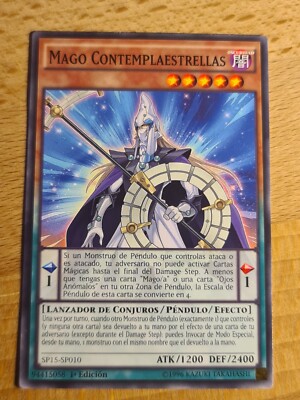 Stargazer Magician●YUGIOH●SP15●2015●COMMON●SPANISH●1st ED●NM●NM #06374-image
