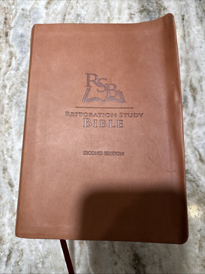 Restoration Study Bible - 9780615697406, imitation leather-image
