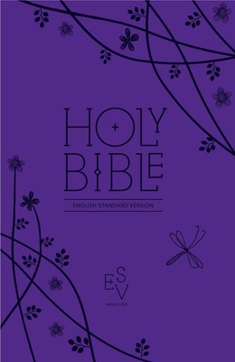 Holy Bible: English Standard Version (ESV) Anglicised Purple Compact Gift editio-image