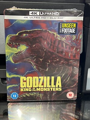 Godzilla King Of The Monsters 4K ULTRA HD / BLU-RAY LIMITED EDITION STEELBOOK!-image