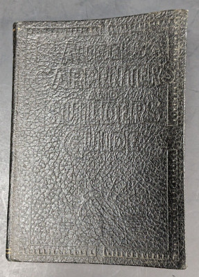 Audels Carpenters and Builders Guide Book 3 House Roof Framing Foundations 1949 -image