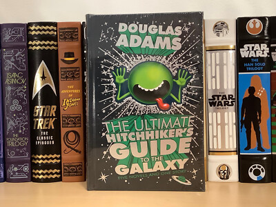 The Ultimate Hitchhiker's Guide to the Galaxy by Douglas Adams , leather -sealed-image