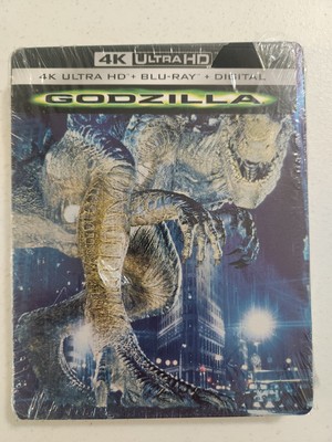 Godzilla (4K Ultra HD + Blu-ray, 1998) STEELBOOK ~ SEE DESCRIPTION-image