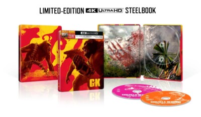 Godzilla X Kong The New Empire 4K + Bluray + Digital Limited Edition Steelbook -image