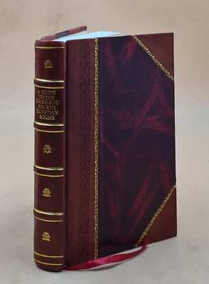 A Guide To The Third And Fourth Egyptian Rooms. Predynastic Anti [Leather Bound]-image