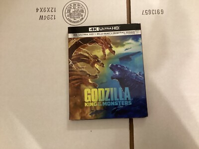 Godzilla: King of the Monsters 4K Ultra HD/  Blu-Ray Brand new digital expired-image