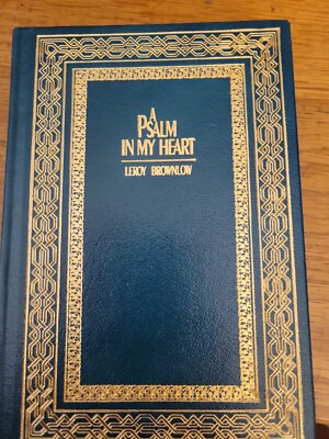 A Psalm In My Heart Daily Devotional by Leroy Brownlow Genuine Bonded Leather-image