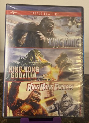 Universal King Kong, King Kong vs Godzilla, King Kong Escapes Movie DVD-image