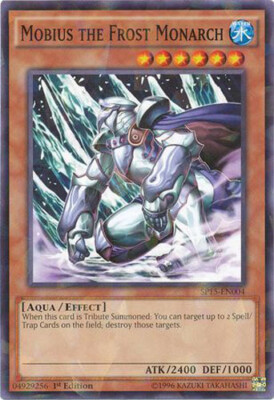 Yu-Gi-Oh Card - SP15-EN004 - MOBIUS THE FROST MONARCH (shatterfoil rare) NM/Mint-image