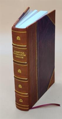 Schedula Diversarum Artium. Revidirter Text, ?Bers. Und Appendix [Leather Bound]-image