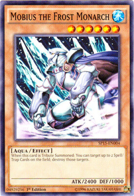 3 x Mobius the Frost Monarch - SP15-EN004 - Common - 1st Edition Near Mint, Engl-image