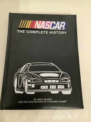 NASCAR The Complete History Deluxe Padded Book Car Racing 2007 Consumer Guide-image