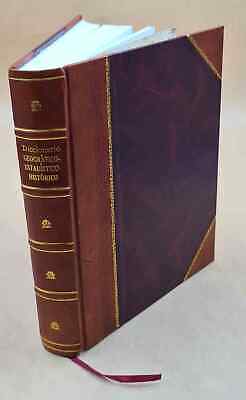 Diccionario Geogr?Fico, Estad?Stico, Hist?Rico De Las Islas Fili [Leather Bound]-image
