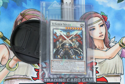 Yugioh X-Saber Souza SP15-EN033 1ST Edition Shatterfoil Rare-image