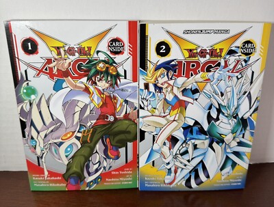 Yu-Gi-Oh! Arc-V Manga Volumes 1-2 Lot Of 2 - 1st Printings - No Cards Included-image
