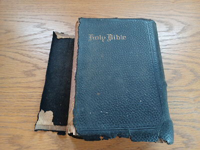 Holy Bible Master Guide Edition Red Letter 1939 Leather-image