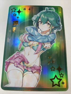 Rin Cute Arc-V Duel Cute Hot Sexy ACG Goddess Waifu Card Girl Holo Yugioh Anime-image