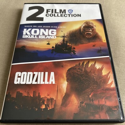 Kong: Skull Island & Godzilla: 2-Film Collection (DVD 2020) WB Set King 2-Disc +-image
