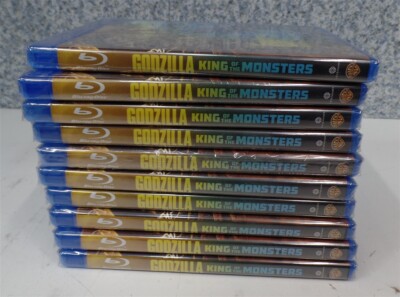 BLU-RAY Wholesale Lot of 10 Godzilla King of the Monsters NEW-image