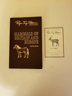 Mammals of Britain and Europe-Peterson Field Guide Easton Press Leather NEW-image