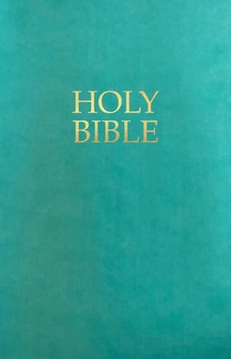 Kjver Gift and Award Holy Bible, Deluxe Edition, Coastal Blue Ultrasoft: (King J-image