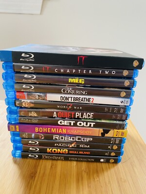 Buy 2+ 10%OFF blu ray - action movies, horror movies etc-image