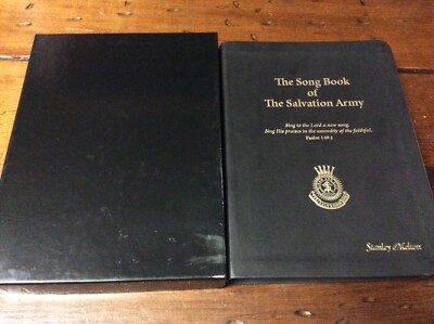The Song Book of The Salvation Army 2015 Leather LIKE NEW in BOX-image
