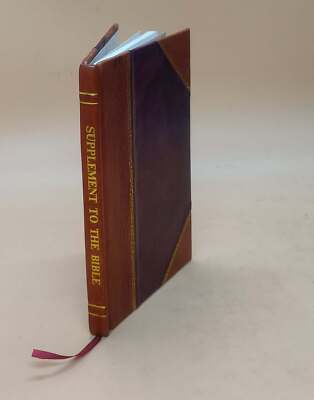Supplement To The Bible. Marginal Readings For The English Bible [Leather Bound]-image