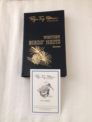 Easton Press Roger Tory Peterson Field Guides WESTERN BIRDS' NESTS-image