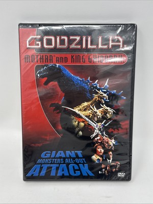 Godzilla, Mothra, and King Ghidorah: Giant Monsters All Out Attack DVD NEW-image
