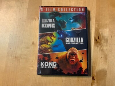 Godzilla Vs. Kong / Godzilla: King of the Monsters / Kong: Skull Island (DVD,...-image