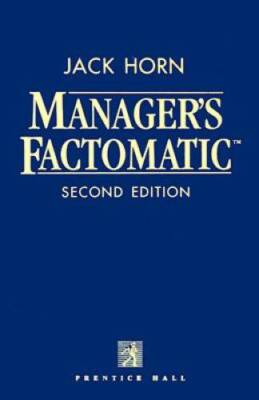 Managers Factomatic Second Edition - Leather Bound By Horn, Jack - VERY GOOD-image