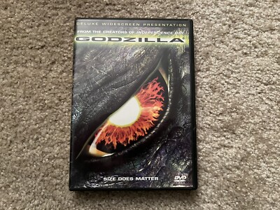 Godzilla (DVD, 1998) Deluxe Widescreen Edition TESTED-image
