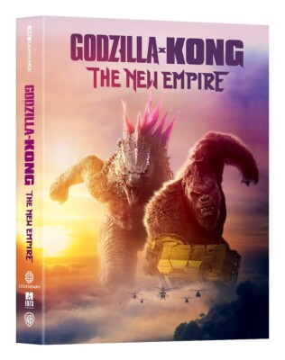 Godzilla x Kong The New Empire 4K Steelbook Manta Lab ME#73 Double Lenti Slip B-image