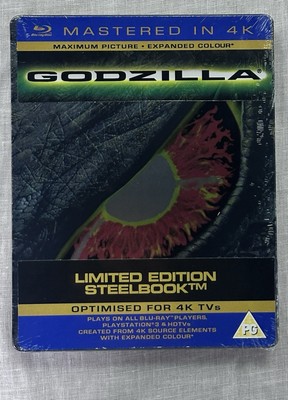 Godzilla (1998) Blu-ray Steelbook - Zavvi Exclusive Brand New Sealed-image