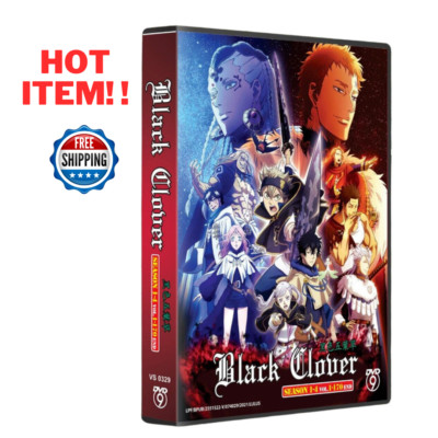 DVD Anime Black Clover Complete Boxset Season 1-4 Vol.1-170 End English Dubbed-image