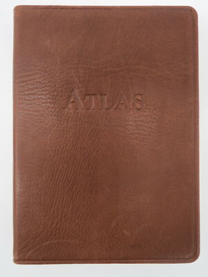 THE TRAVELER'S ATLAS, A GEOGRAPHIC HANDBOOK (LEATHER BOUND) 1998-image