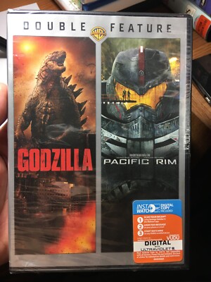 Godzilla - Pacific Rim (WB Double Feature) - new factory sealed!-image