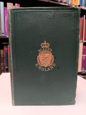 Black's Guide to England and Wales 1874 Hardcover w Illustrations and Maps RARE-image