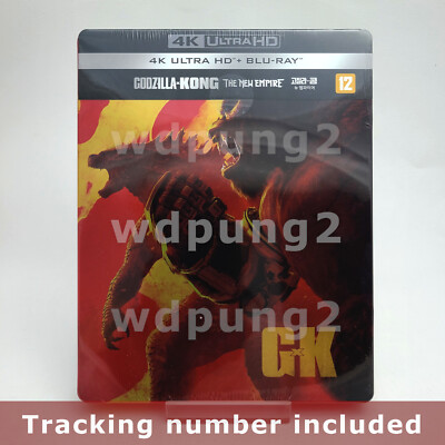 Godzilla x Kong: The New Empire - 4K UHD + BLU-RAY Steelbook-image