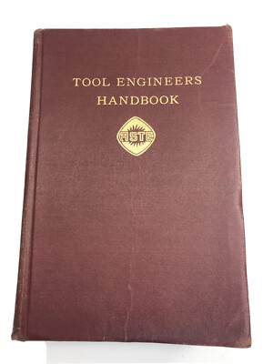  Tool Engineers Handbook  Vintage 1959 2nd Edition McGraw Hill ASTE-image