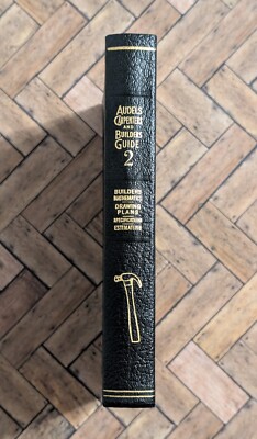 Audels Carpenters & Builders Guide #2 - Vtg 1947 Book - Wood Worker Construction-image