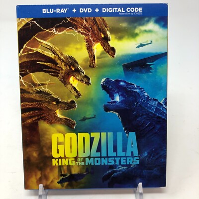 Godzilla: King of the Monsters (Blu-ray + DVD 2019) W/Slipcover-image