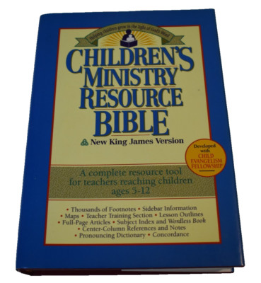 Children's Ministry Resource Bible NKJV Helping Children Grow in God's Word 1993-image