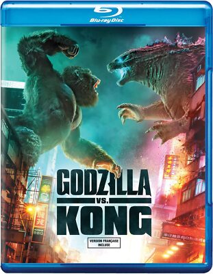 Godzilla vs. Kong (Blu-ray/DVD) with slipcover,  version française incluse-image